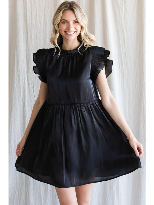 Lauren Satin Mini Dress