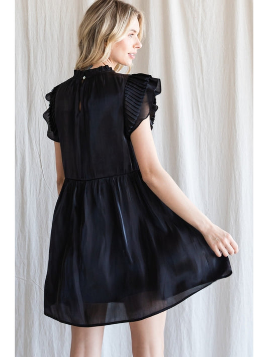 Lauren Satin Mini Dress